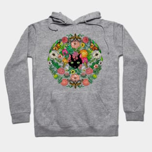 Garden Surprise, Kitty Cat Eyes Hoodie